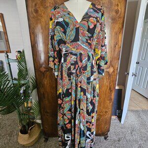 Johnny Was Gardenia Midi Dress NWT